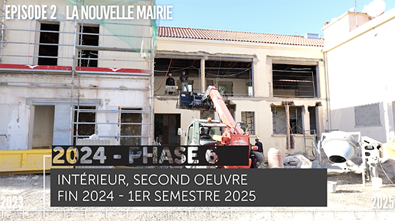 photo vidéo travaux mairie